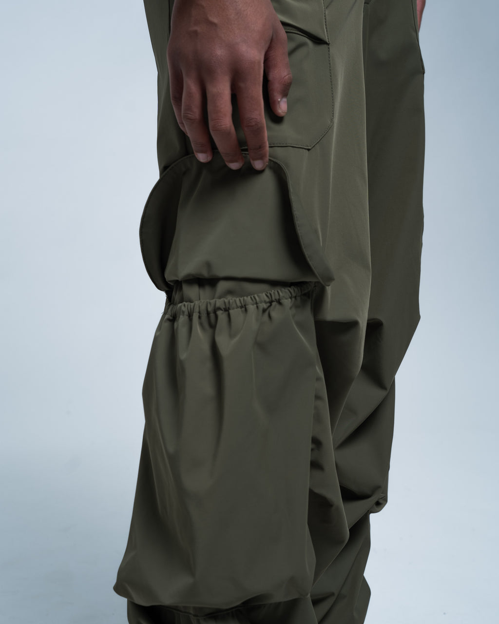 Utility Wide Cargo Nylon Green