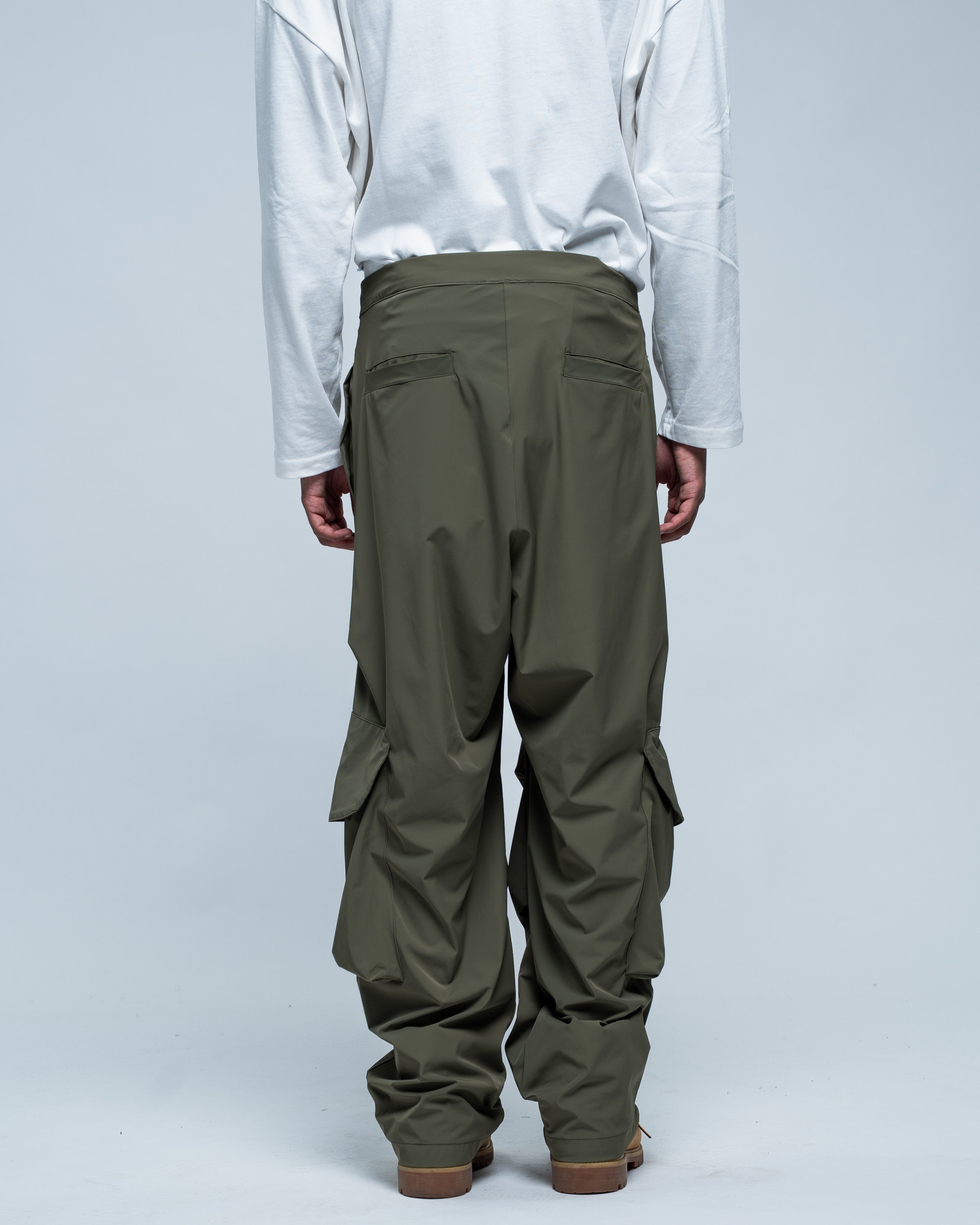 Utility Wide Cargo Nylon Green