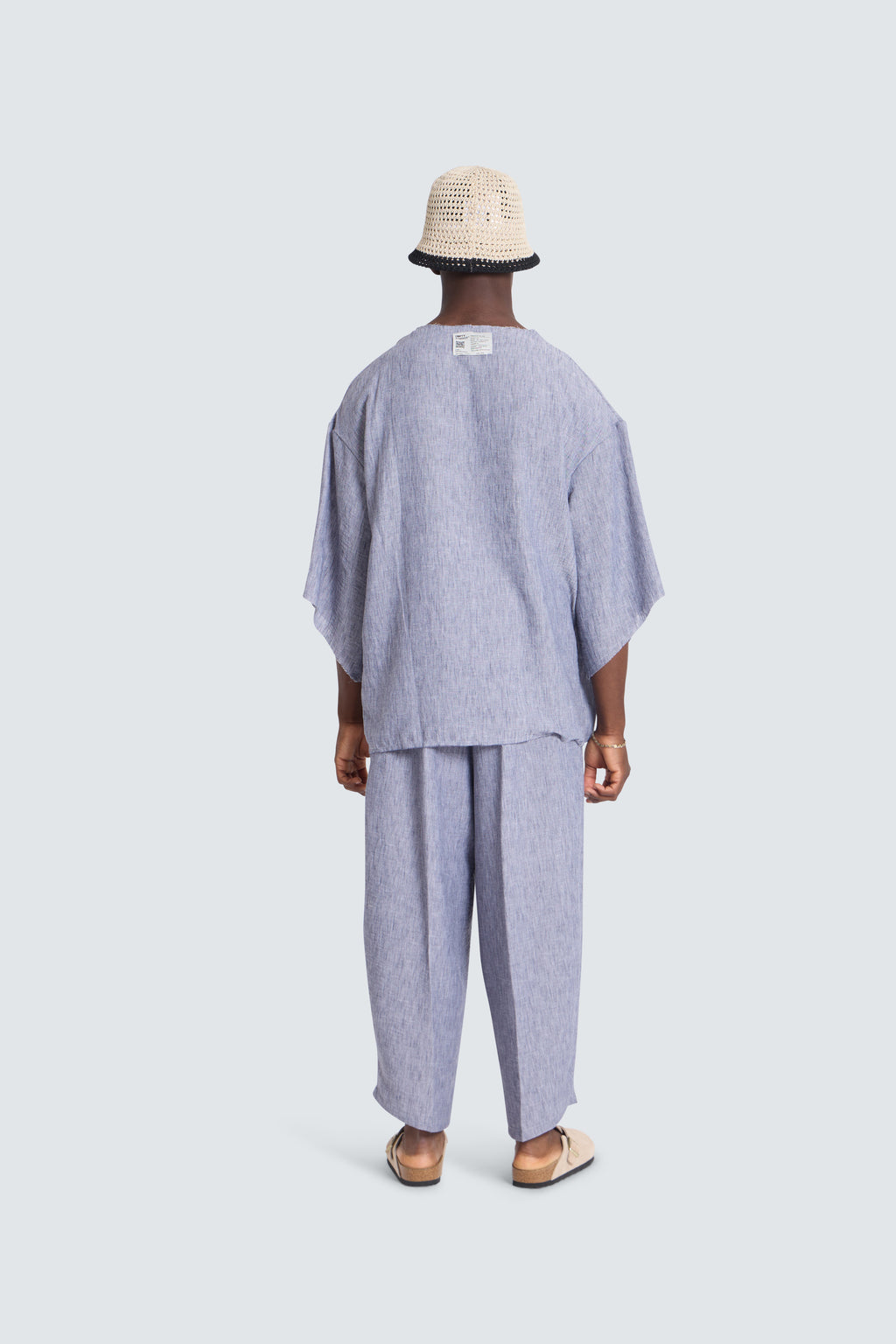Brisa Linen coordset blu