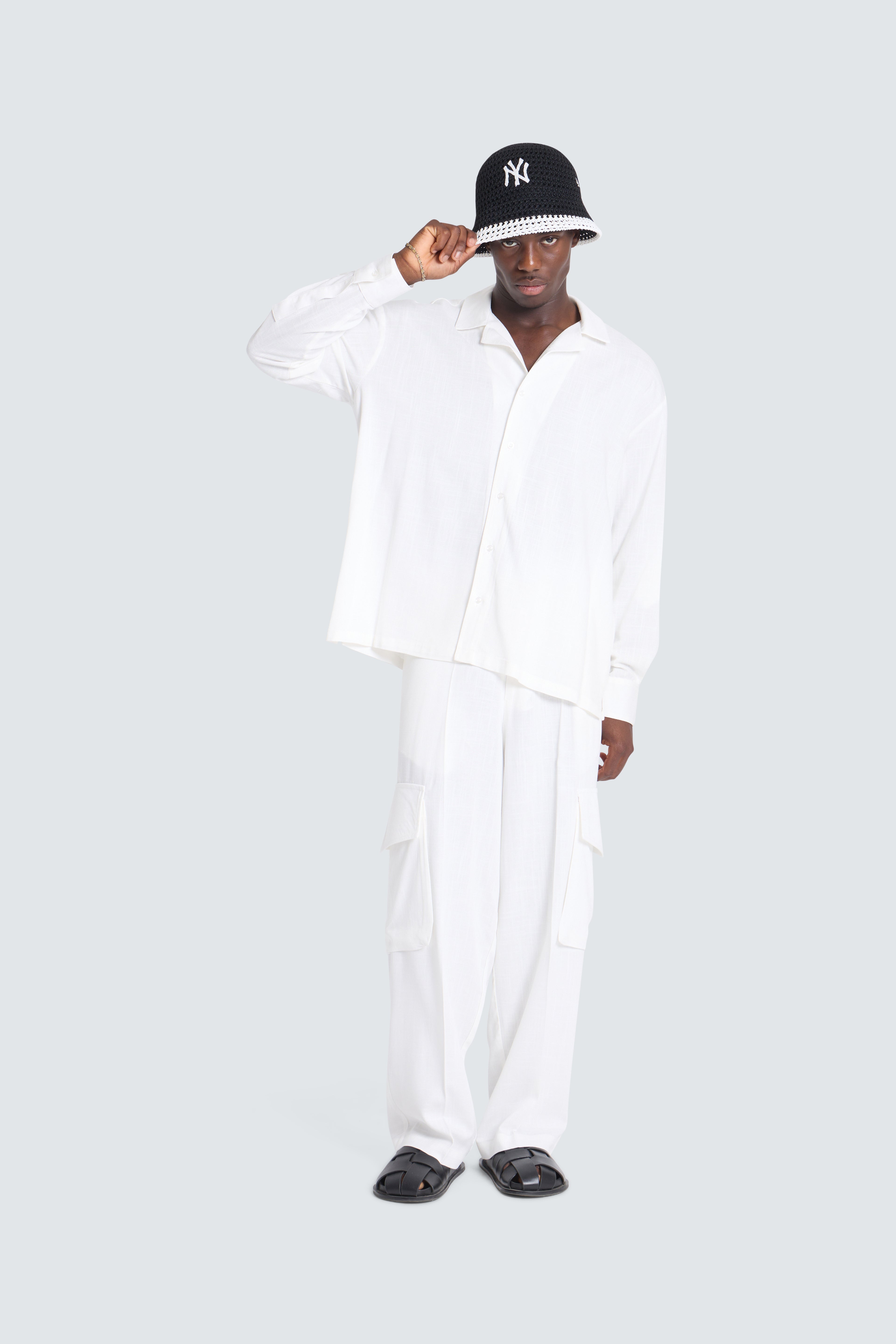 Coordinato Dirham Linen White