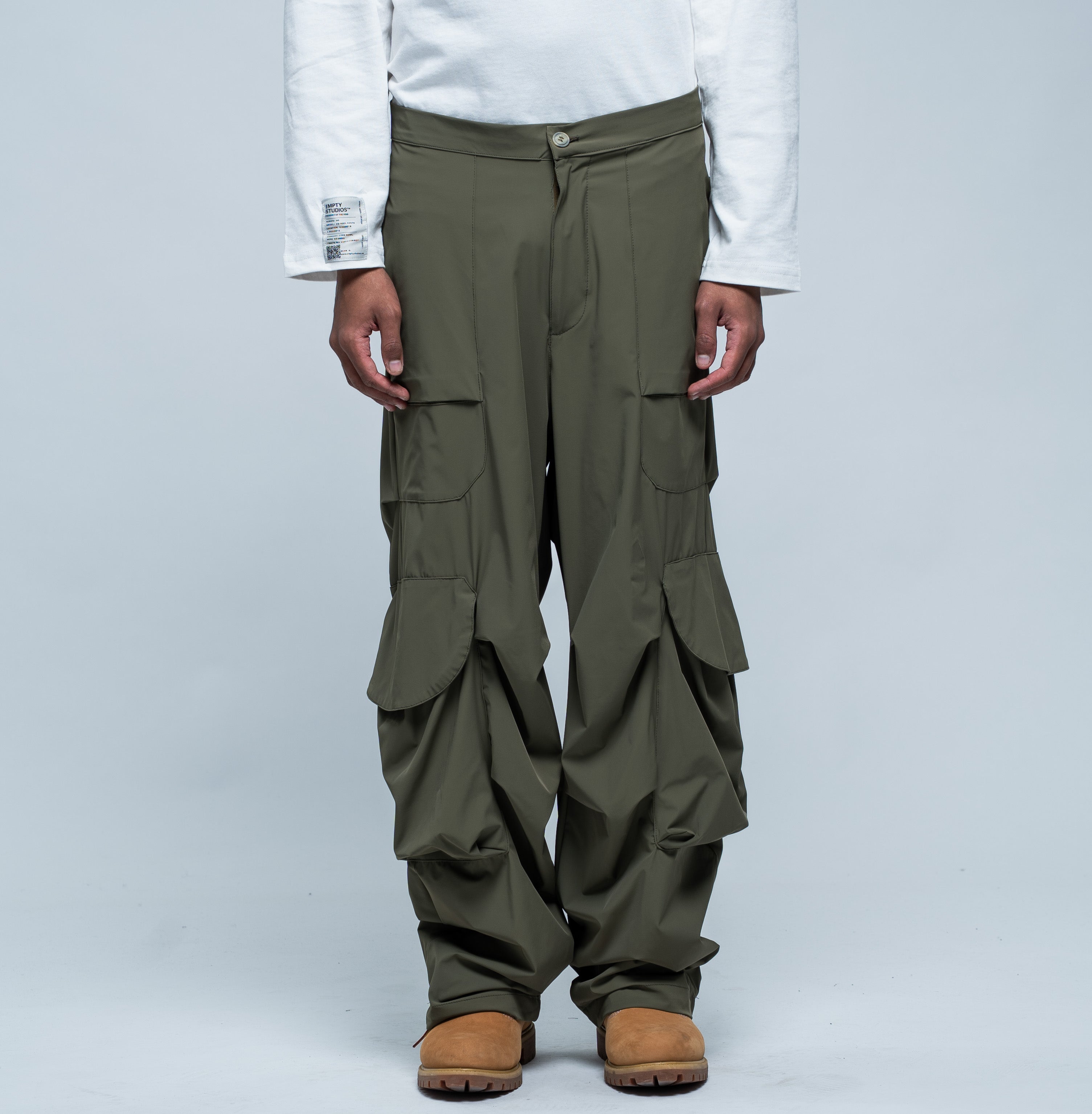 Utility Wide Cargo Nylon Green