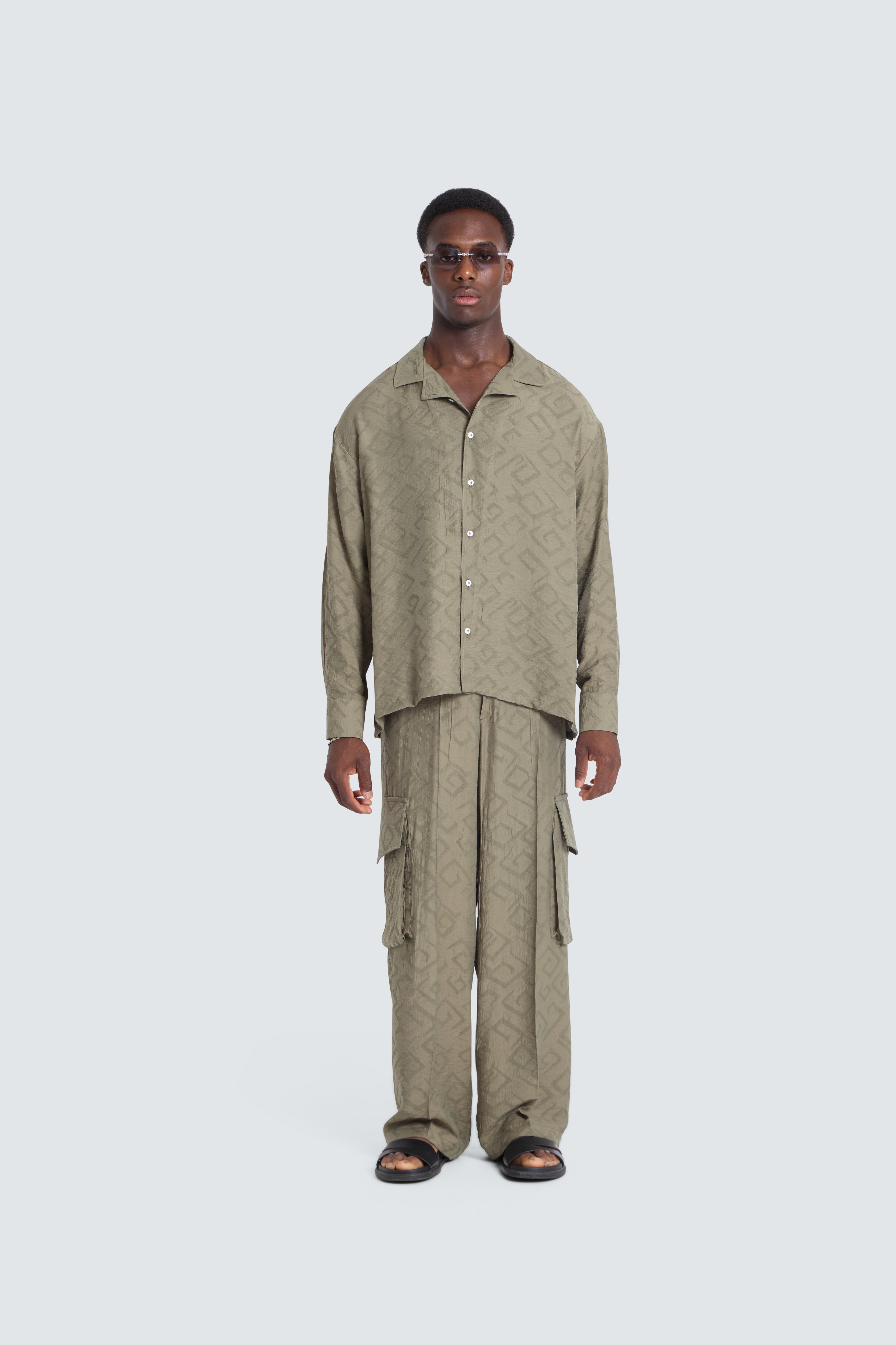 Coordinato Jaquard Green