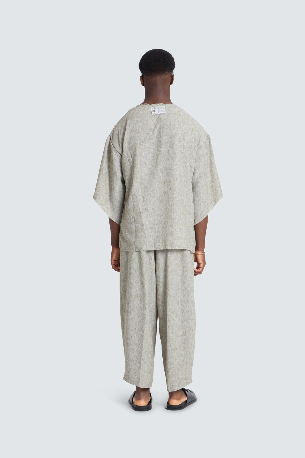 Brisa Linen coordset Green