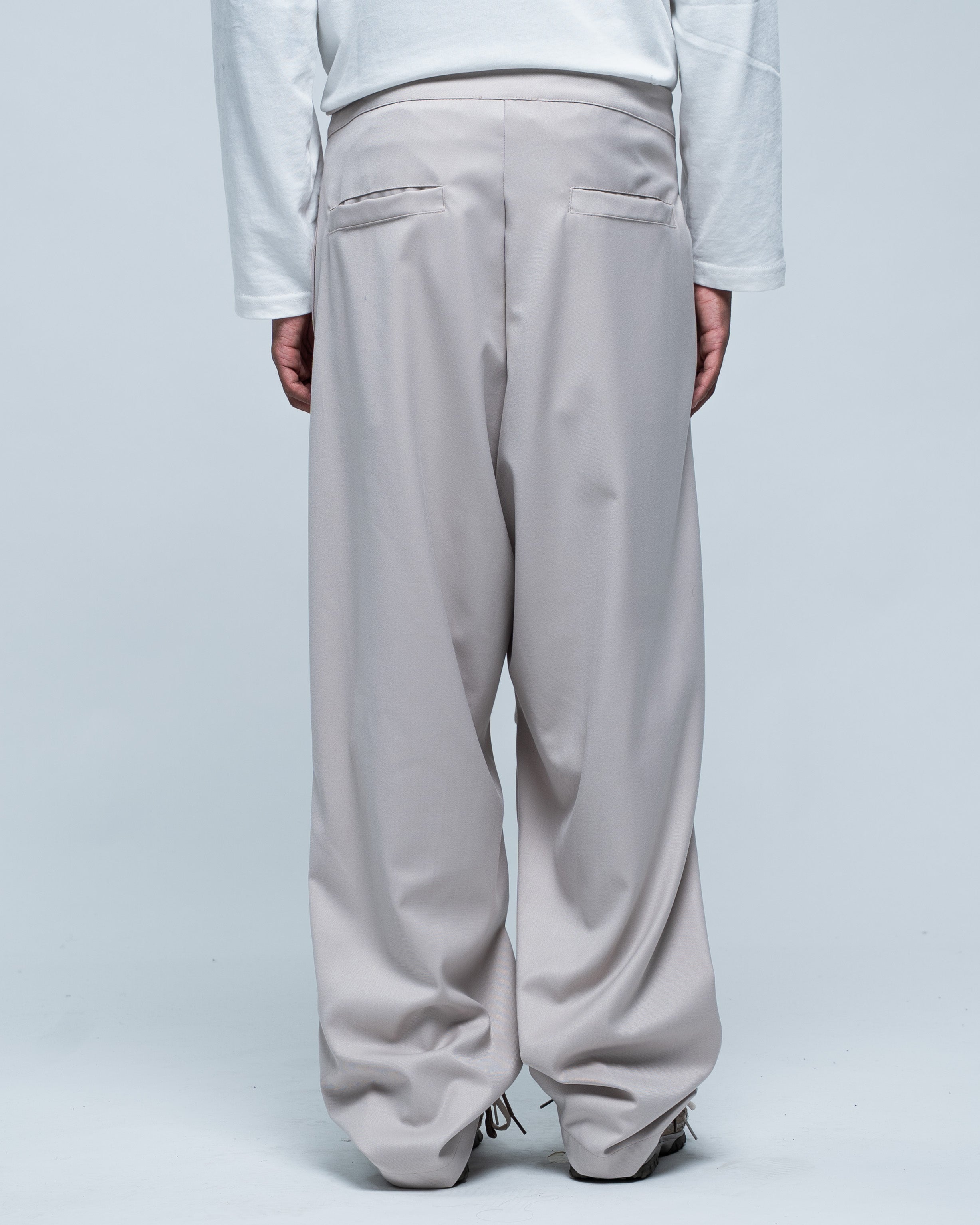 Wide Classic Pant Beige