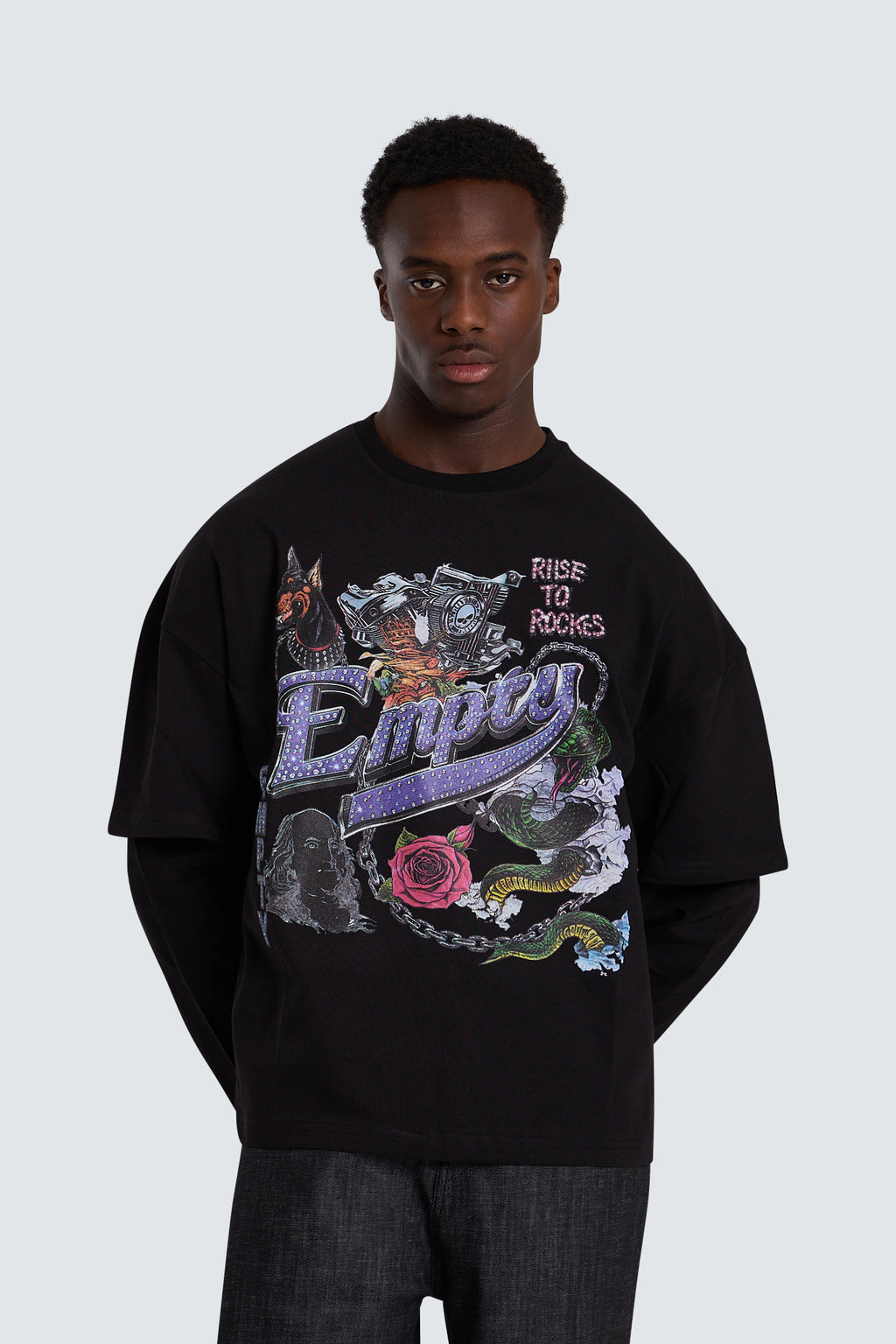 Longsleeve Rise Black