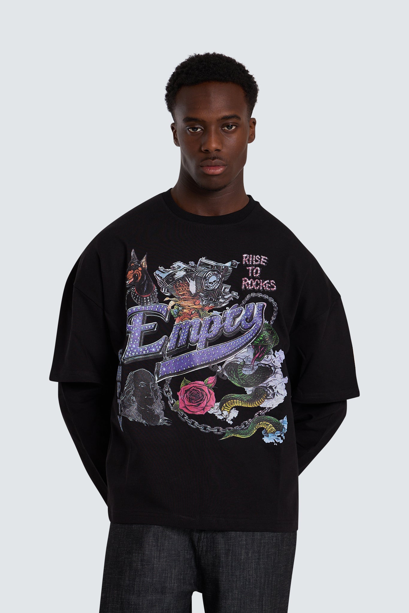 Longsleeve Rise Black