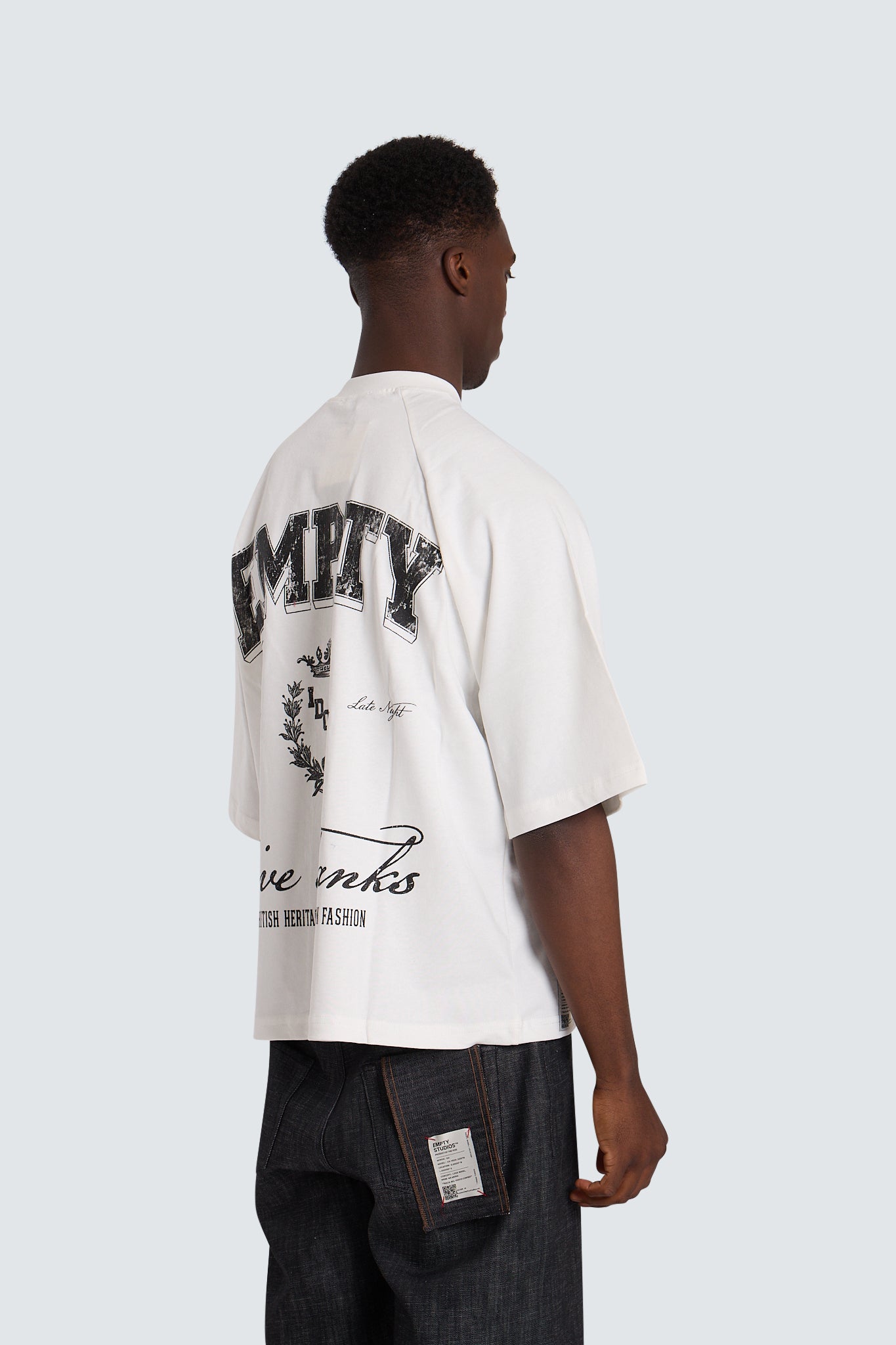 T-shirt Empty Idol White