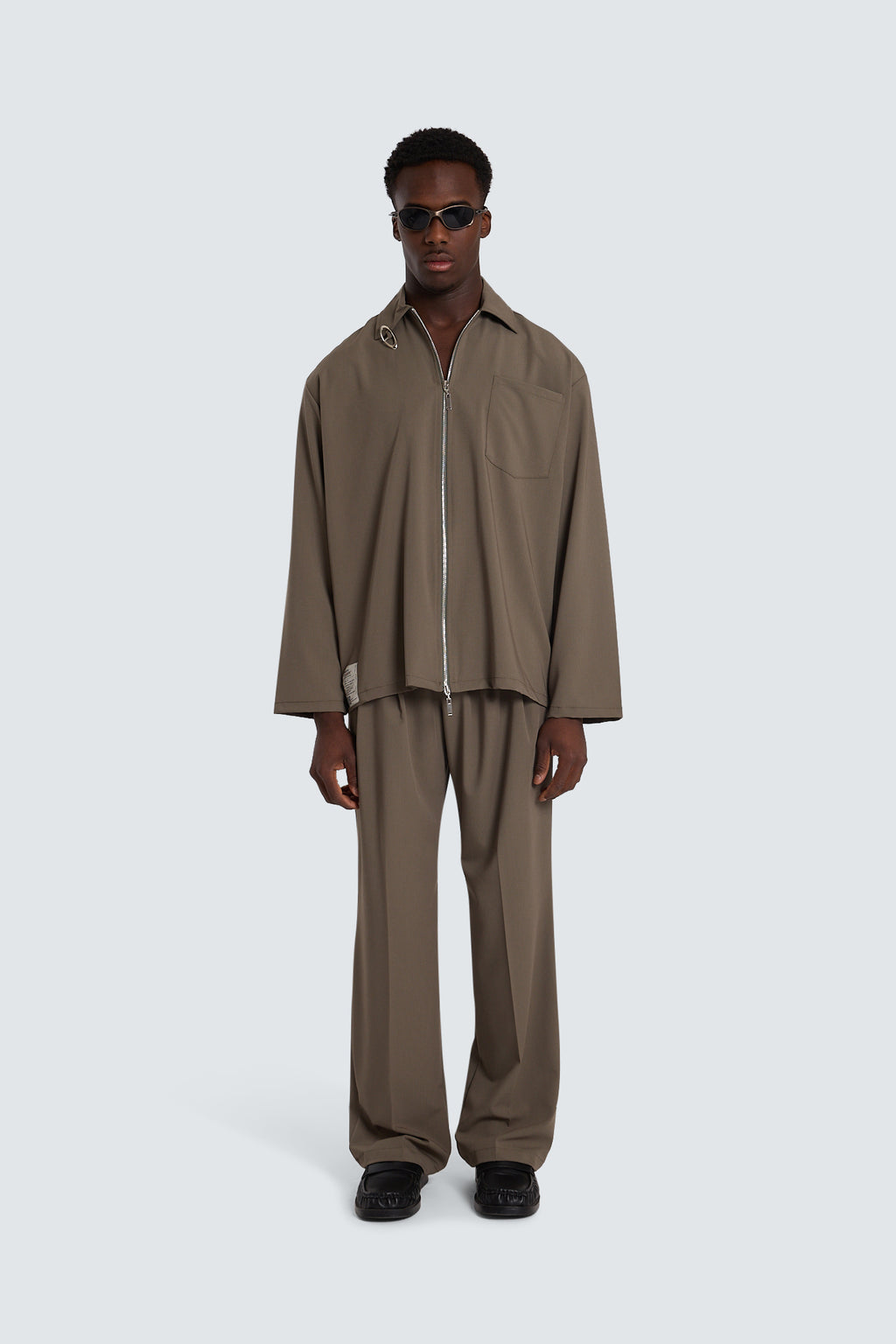Coordinato Flared Green