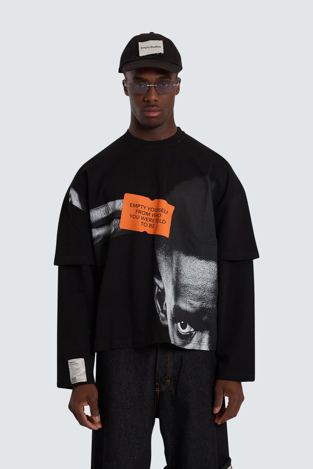 Statement Tee Black