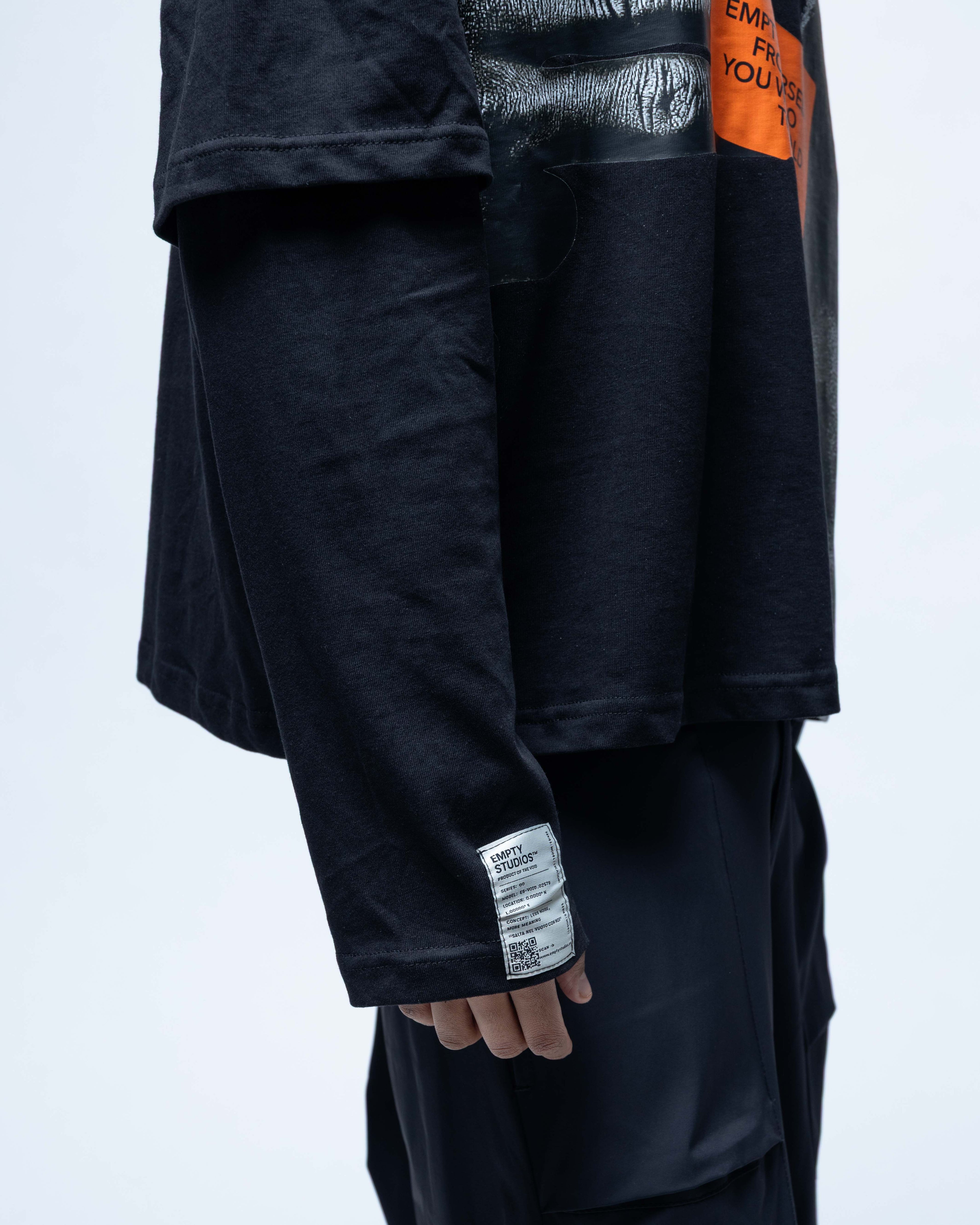 T-shirt noir Statement