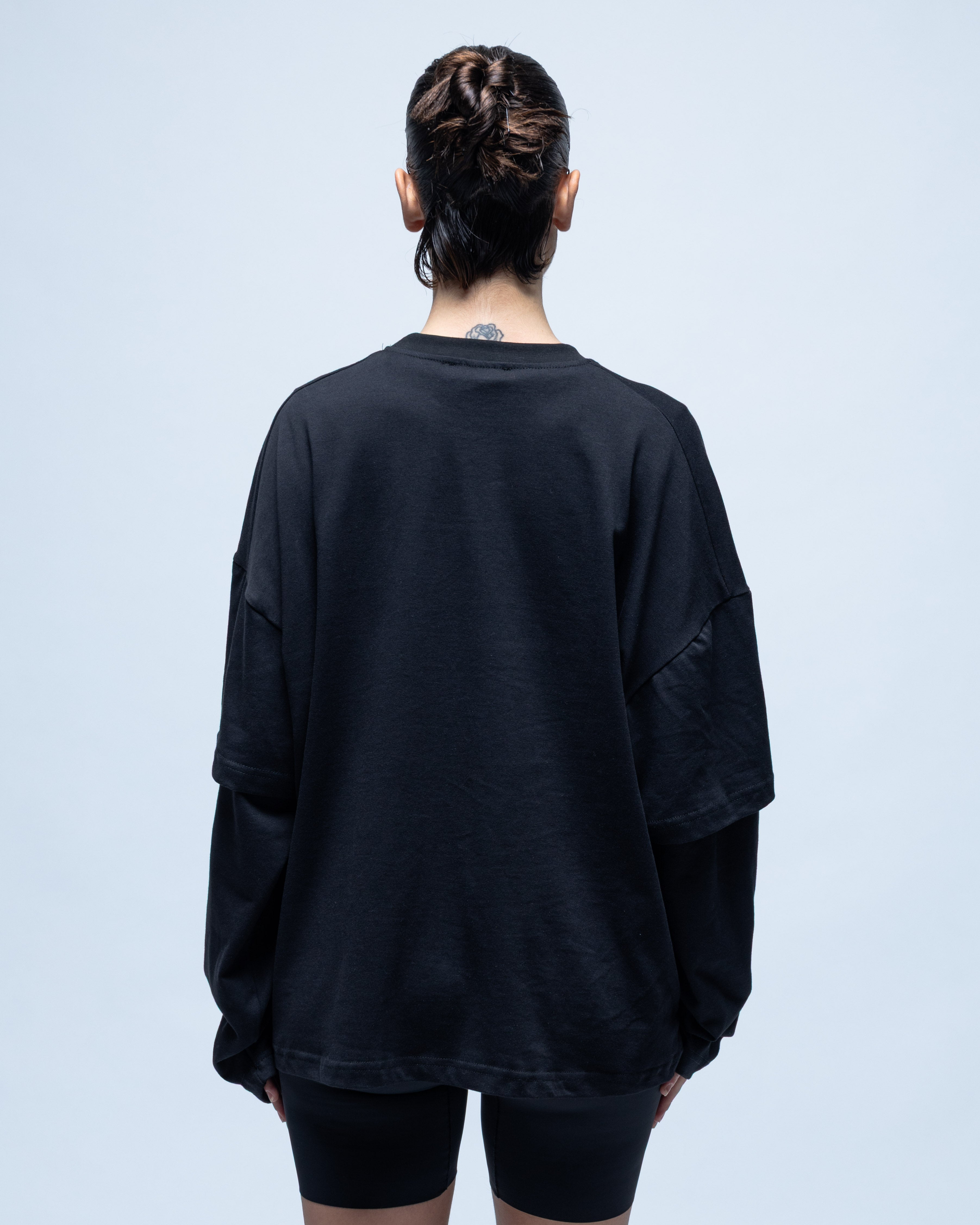 T-shirt noir Statement