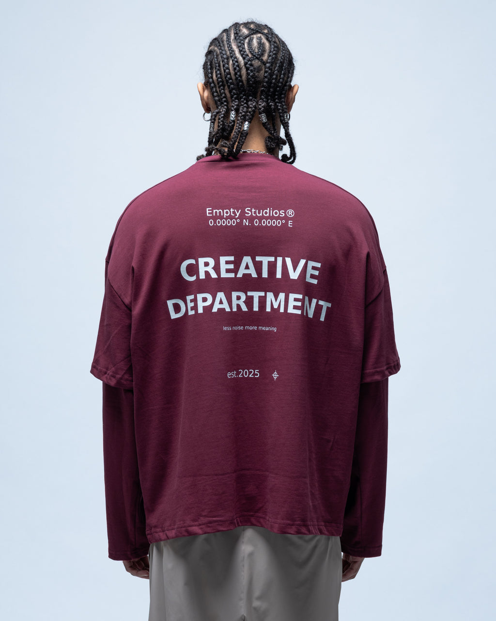 Creative Department Longsleeve Bordeaux