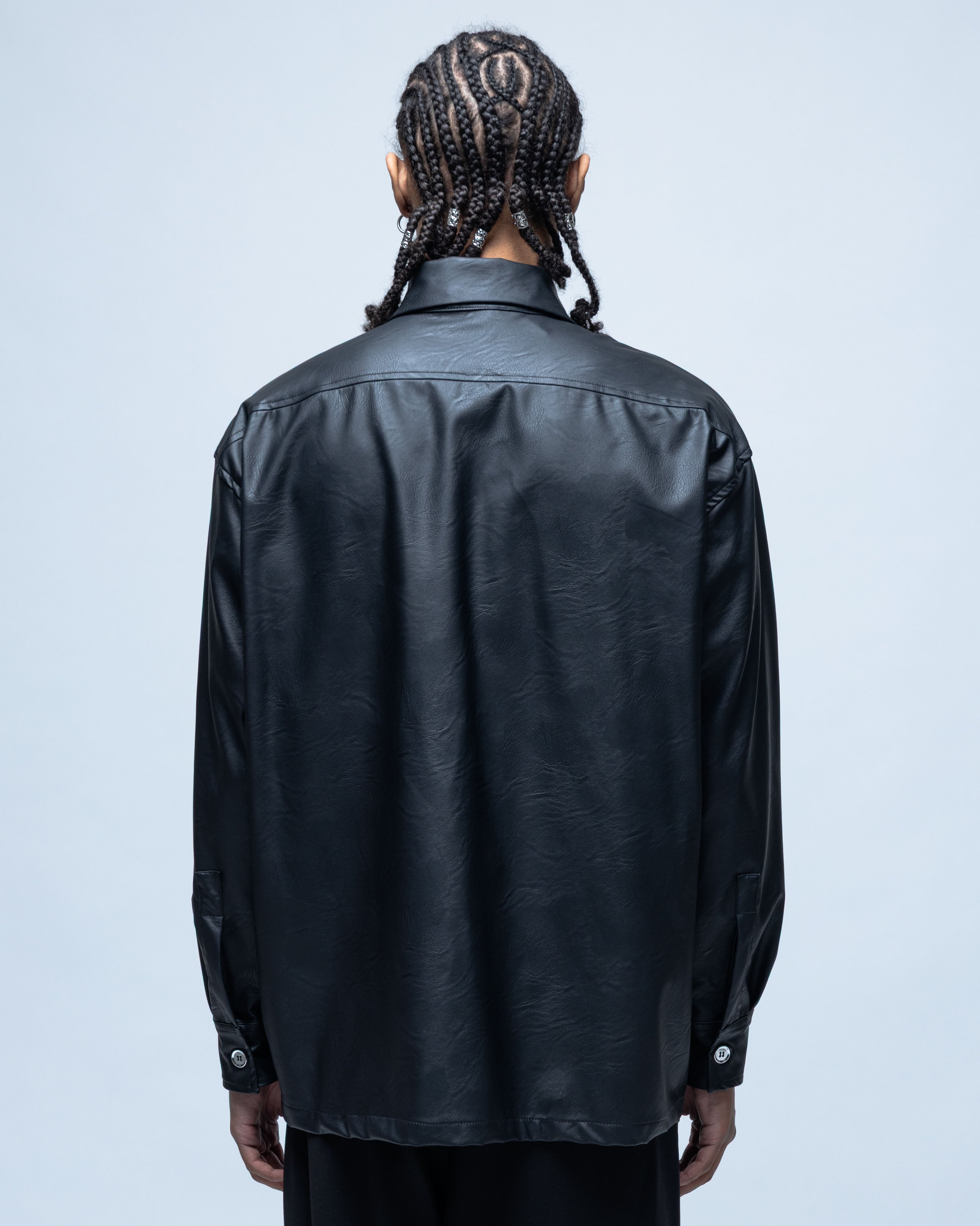 Chemise Eco Zip Noire